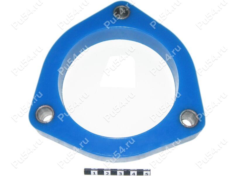 Shock absorber strut spacer, front suspension, lift +20 mm, Código de product 9-12-1342, Poliuretano, Полипропилен со втулками синий, Imagen №1