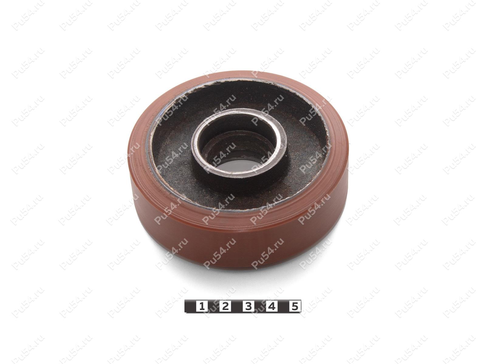 Ролик D100 x d87 x H 33 мм (восстановление), Código de product 333-01-1120, Poliuretano, PU54Q/E92/коричневый, Imagen №1
