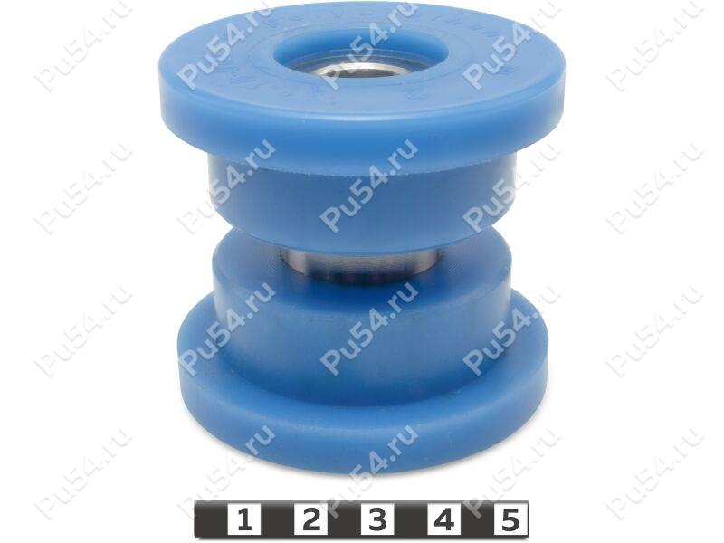 Upper and lower control arms silent block, front  suspension, Código de product 31-20-007, Poliuretano, PU54/M87/azul, Imagen №1