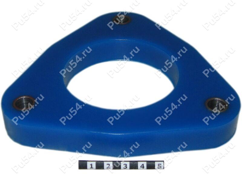 Strut mount spacer, 20 mm, Código de product 3-12-0172, Poliuretano, PU54/M87/синий, Imagen №1