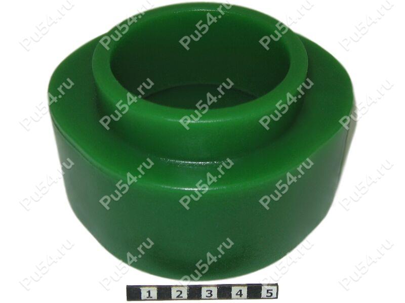Spring spacer, rear suspension (lift +45 mm), Código de product 12-12-0044, Poliuretano, PW54/K80/светло-зеленый, Imagen №1