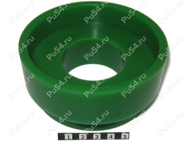 Upper spring spacer, rear suspension (lift +30 mm), Código de product 12-12-0053, Poliuretano, PW54/K80/светло-зеленый, Imagen №1