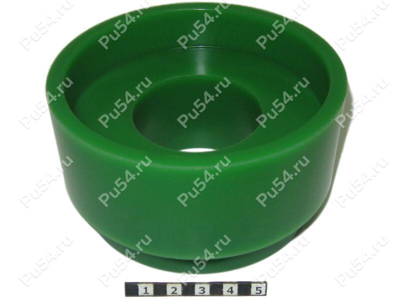 Spring spacer, rear suspension (lift +40 mm), Código de product 12-12-0054, Poliuretano, PW54/K80/светло-зеленый, Imagen №1