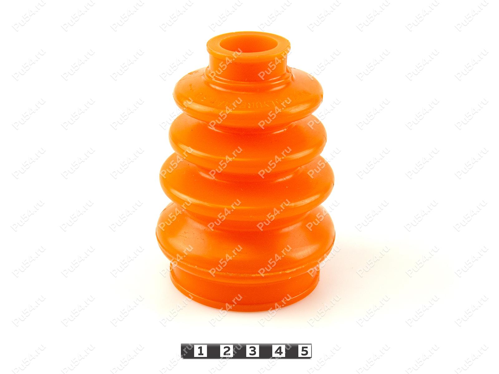 CV-joint dust boot (inner), front suspension, Código de product 24-05-015, Poliuretano, PU54/M71/naranja, Imagen №1