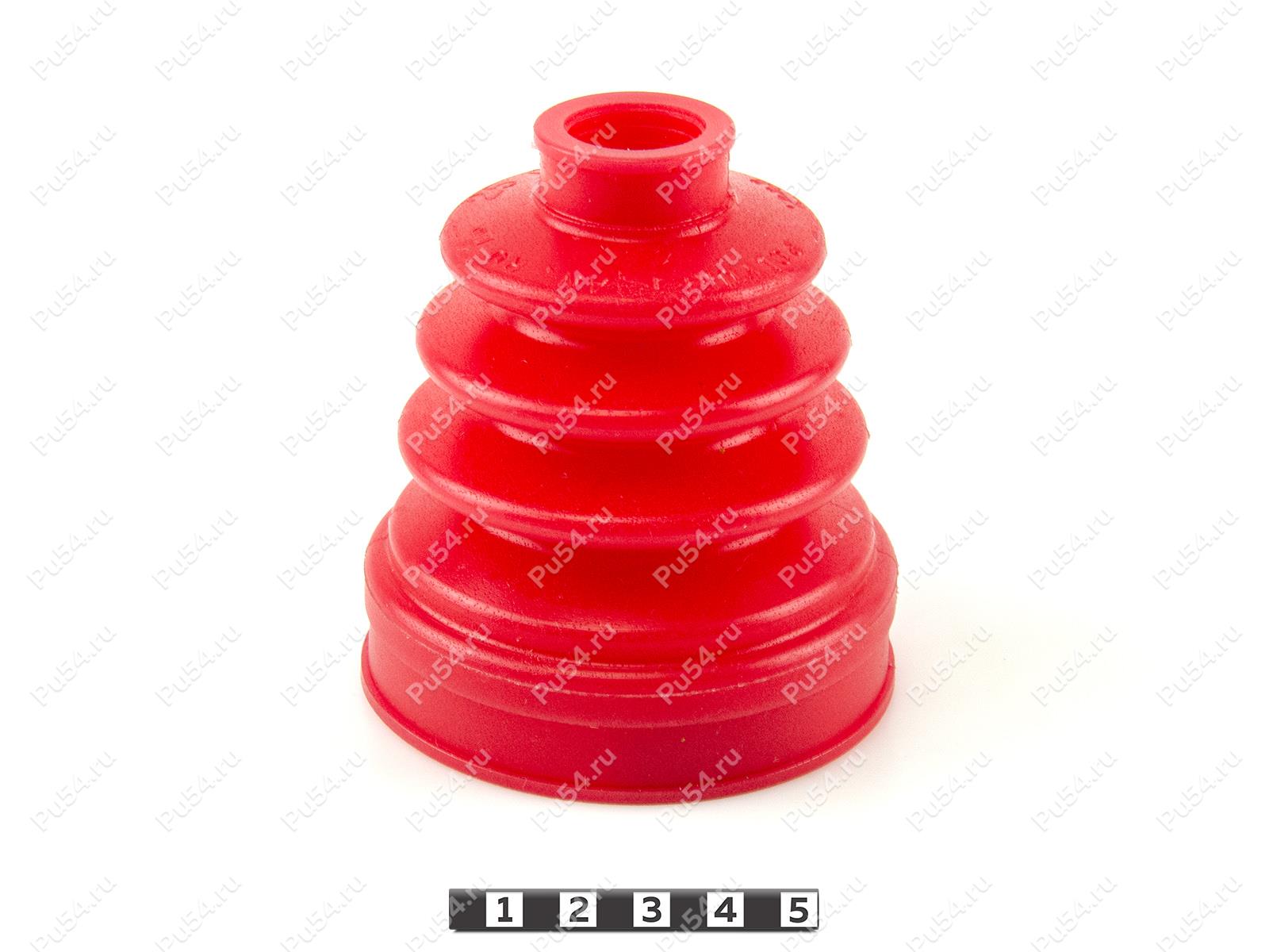 CV-joint dust boot (inner), front suspension, Código de product 25-05-005, Poliuretano, PU54/E72/rojo, Imagen №1