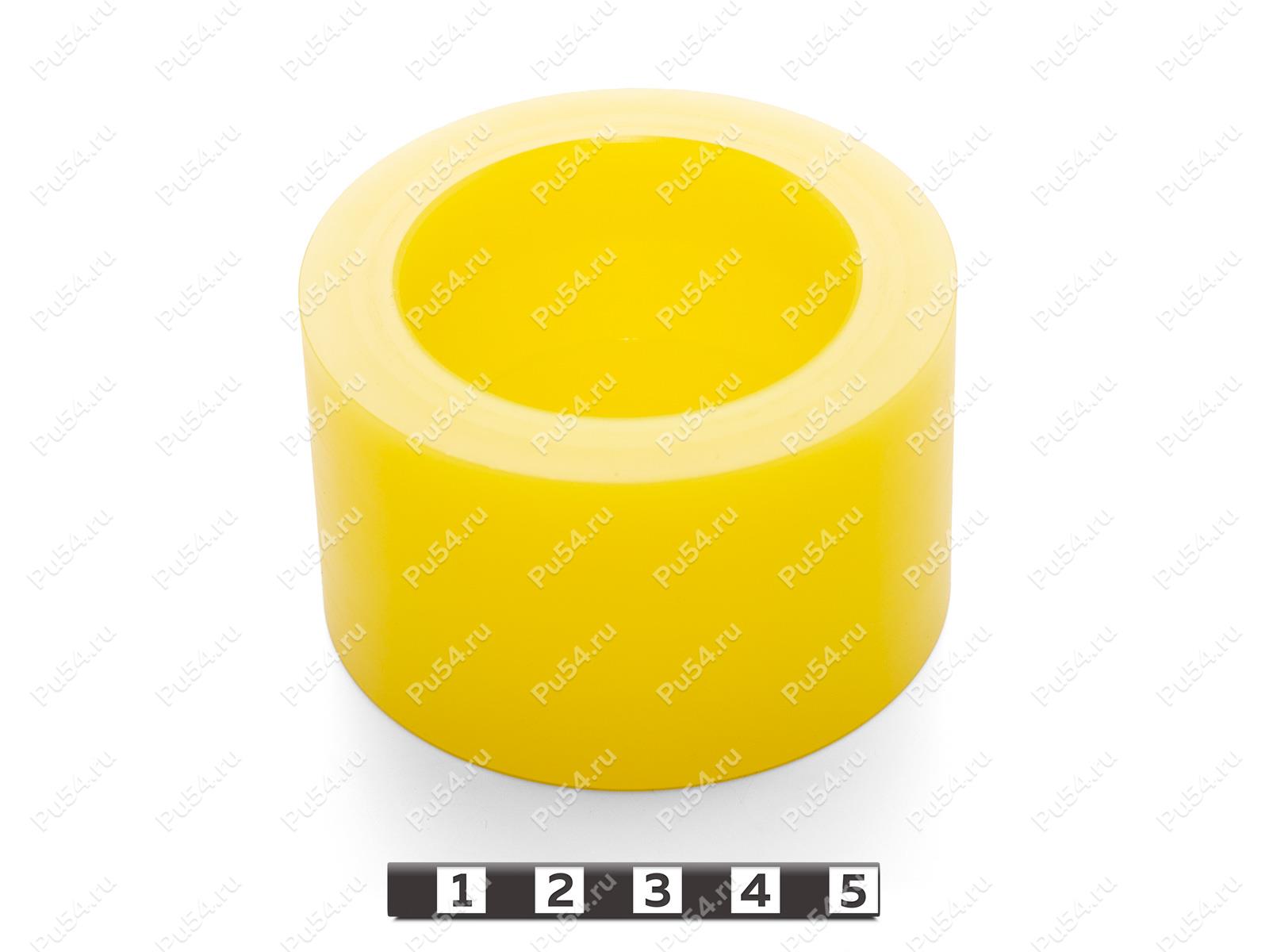 Ролик (бандаж) под подшипник 71*48*43, Código de product 33-78-293, Poliuretano, PU54/M95/желтый, Imagen №1
