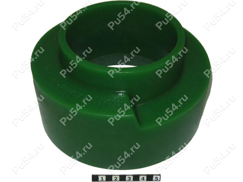 Spring spacer, rear suspension (lift +50 mm), Código de product 2-12-1025, Poliuretano, PW54/K80/светло-зеленый, Imagen №1