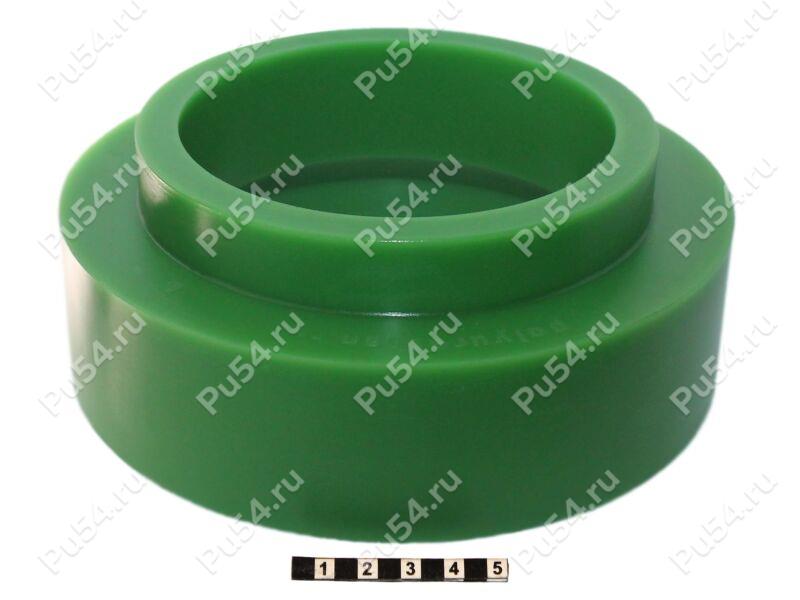 Rear shock absorber strut spacer (top), 50 mm, Código de product 3-12-0275, Poliuretano, PW54/K80/светло-зеленый, Imagen №1