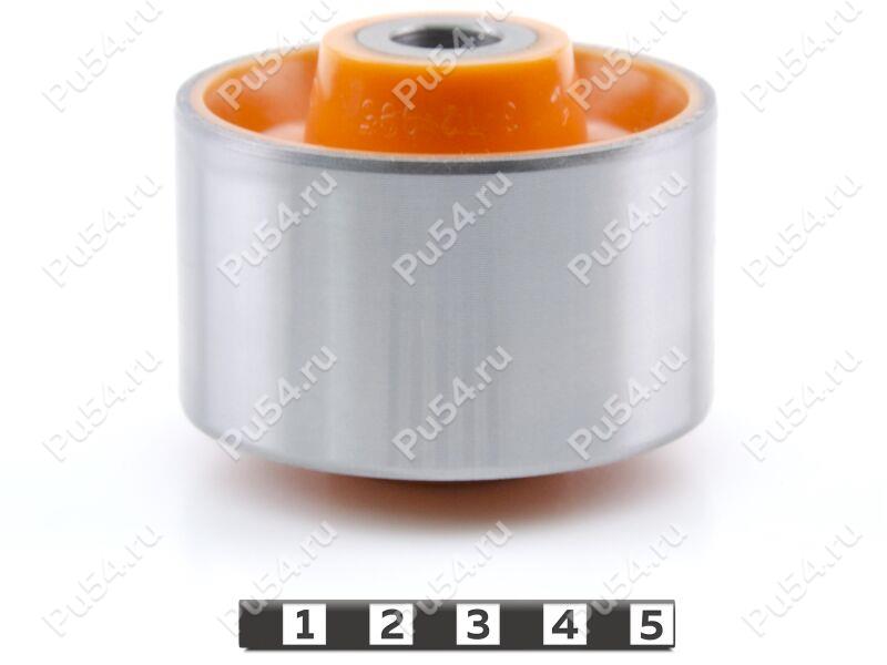 Rear gearbox mounting silent block, Código de product 3-12-995, Poliuretano, PU54/M71/naranja, Imagen №1