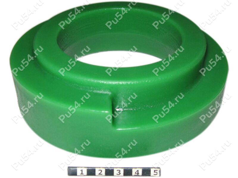 Spring spacer, rear suspension (lift +20 mm), Código de product 12-12-0112, Poliuretano, PW54/K80/светло-зеленый, Imagen №1