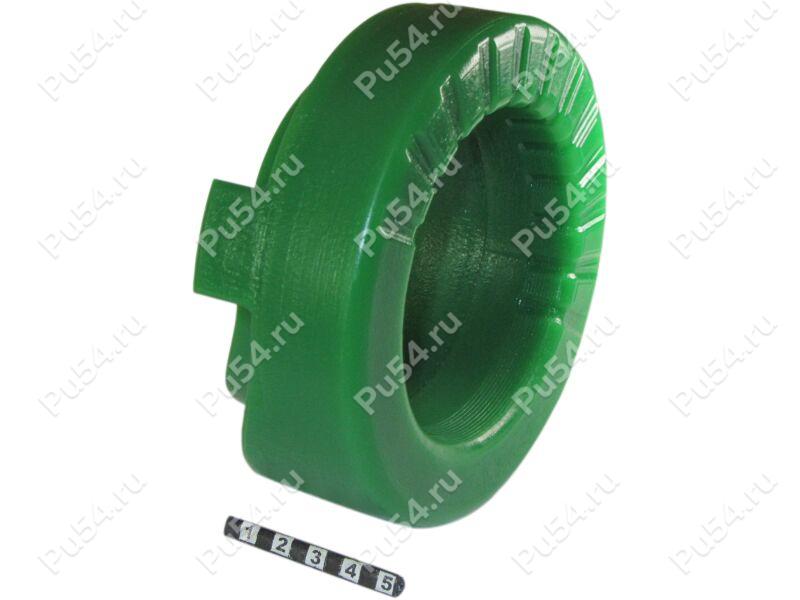 Spring spacer, rear suspension (lift +20 mm), Código de product 12-12-0122, Poliuretano, PW54/K80/светло-зеленый, Imagen №1