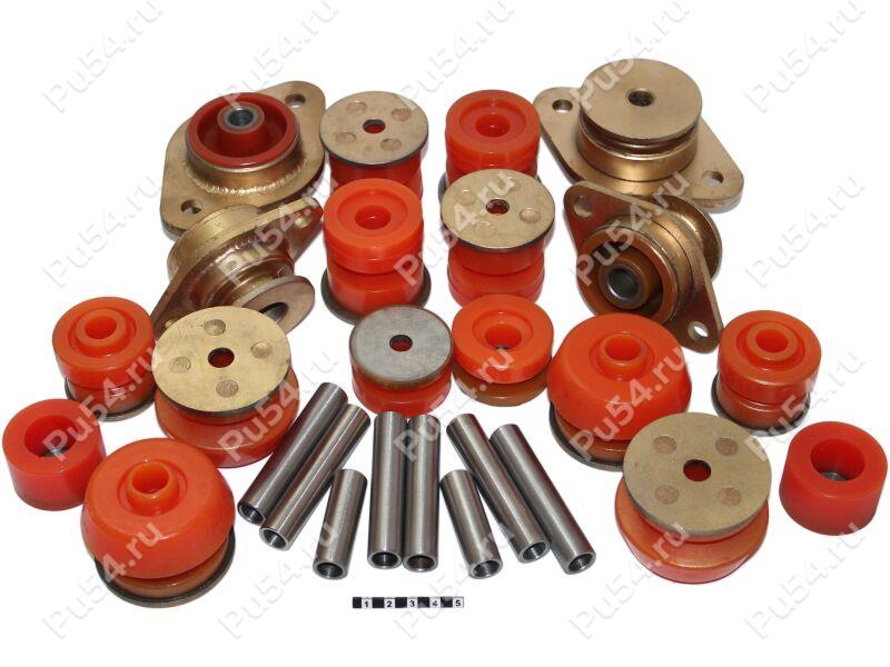 Soportes carrocerías (conjunto) Toyota Land Cruiser Prado 95, 06.1999- 09.2002, Código de product 1-21-700, Poliuretano, Imagen №1