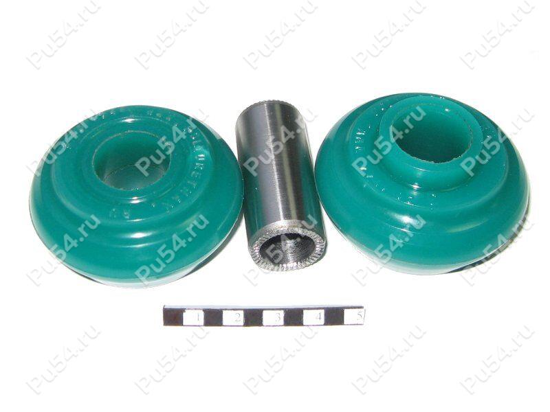 Lateral rod bushings kit, front suspension, Código de product 3-20-1744, Poliuretano, Imagen №1