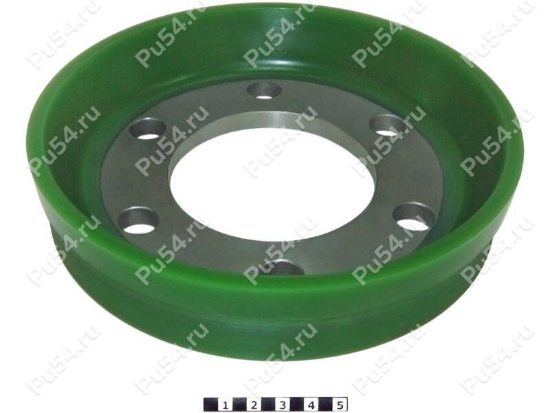 Concrete pump plunger, Código de product 378-00-016, Poliuretano, PU54/K80/verde oscuro, Imagen №1