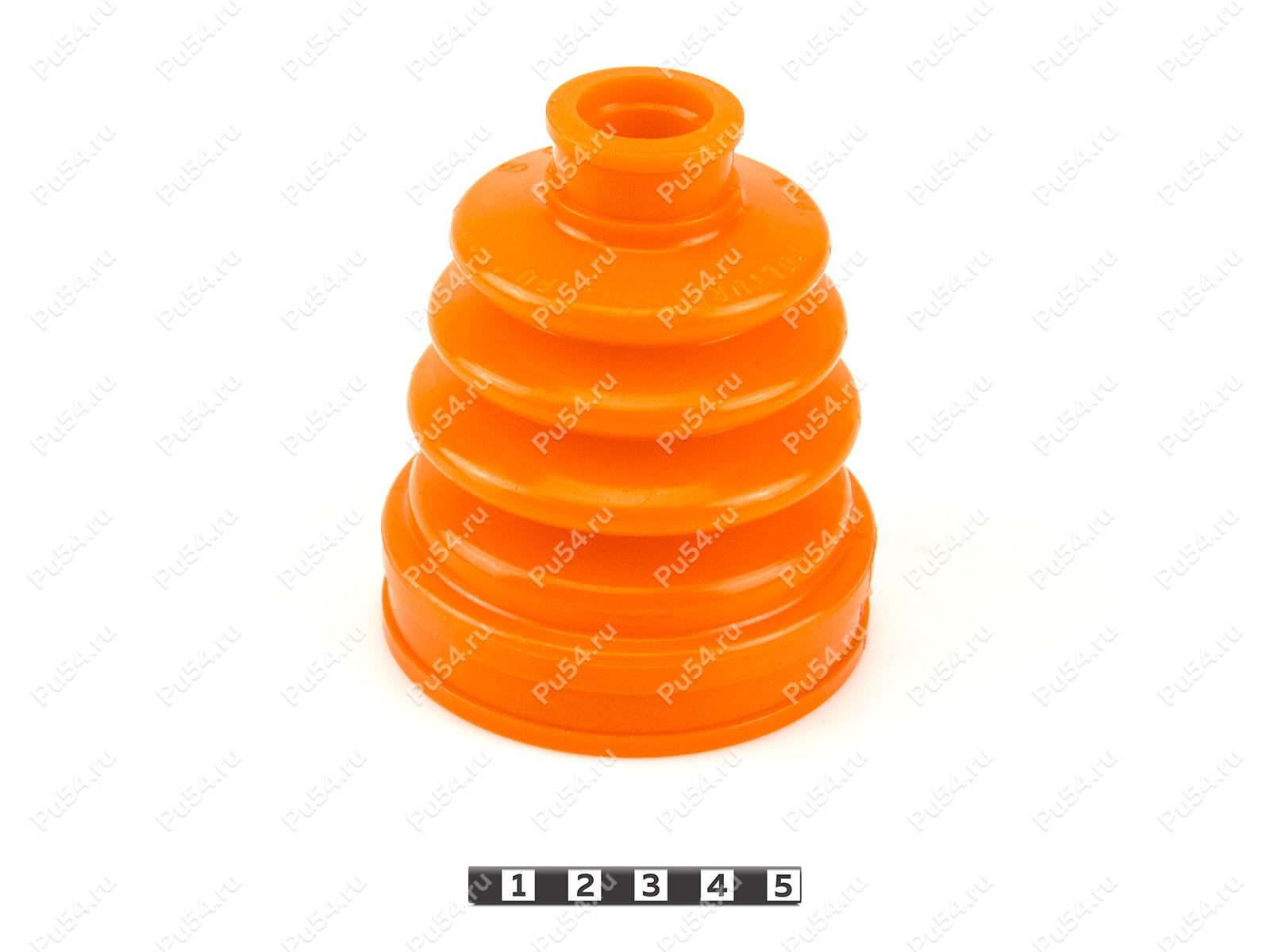 CV-joint dust boot (inner), front suspension, Código de product 8-05-011, Poliuretano, PU54/E72/rojo, Imagen №1