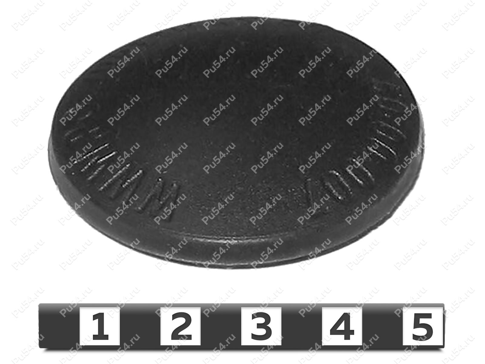 Wheel cap., Código de product 50-00-007, Poliuretano, PU54/M87/negro, Imagen №1