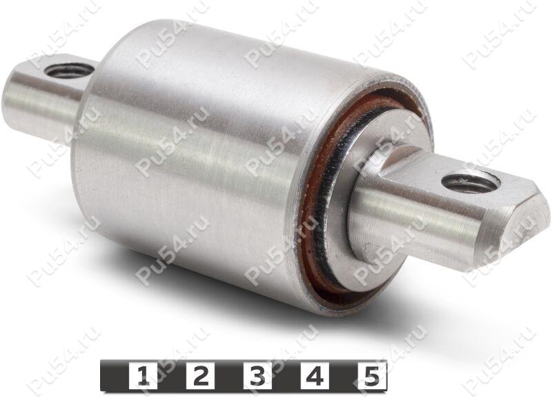 Control arm front silent block, front suspension, Código de product 13-26-010, Poliuretano, PU54/M71/naranja, Imagen №1