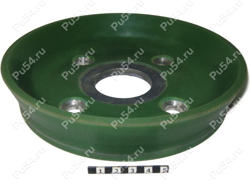 Concrete pump plunger D180, Código de product 378-00-020, Poliuretano, PU54/K80/verde oscuro, Imagen №1