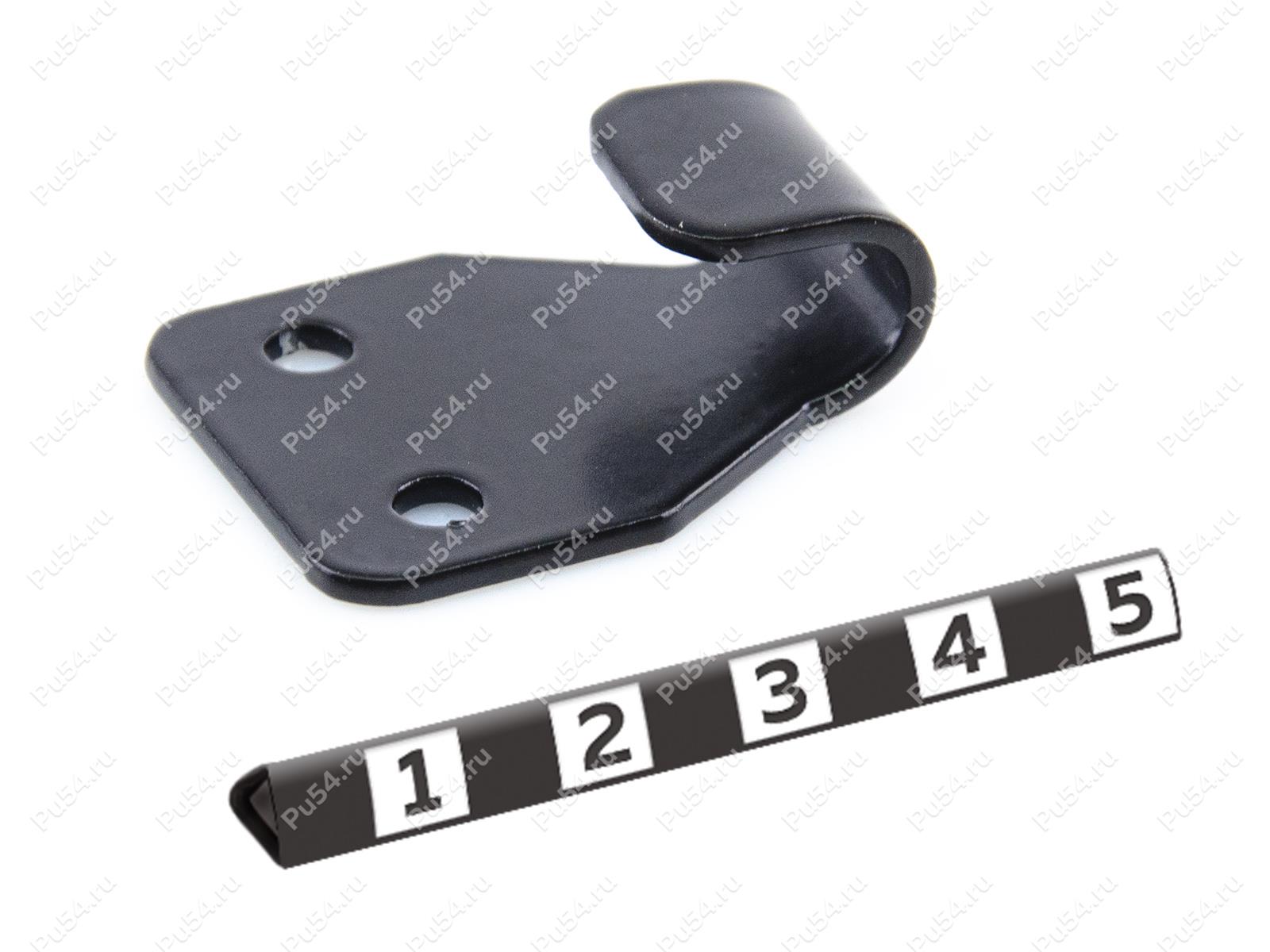Thin hook, type two, Código de product 33-00-175-02, Poliuretano, Imagen №1