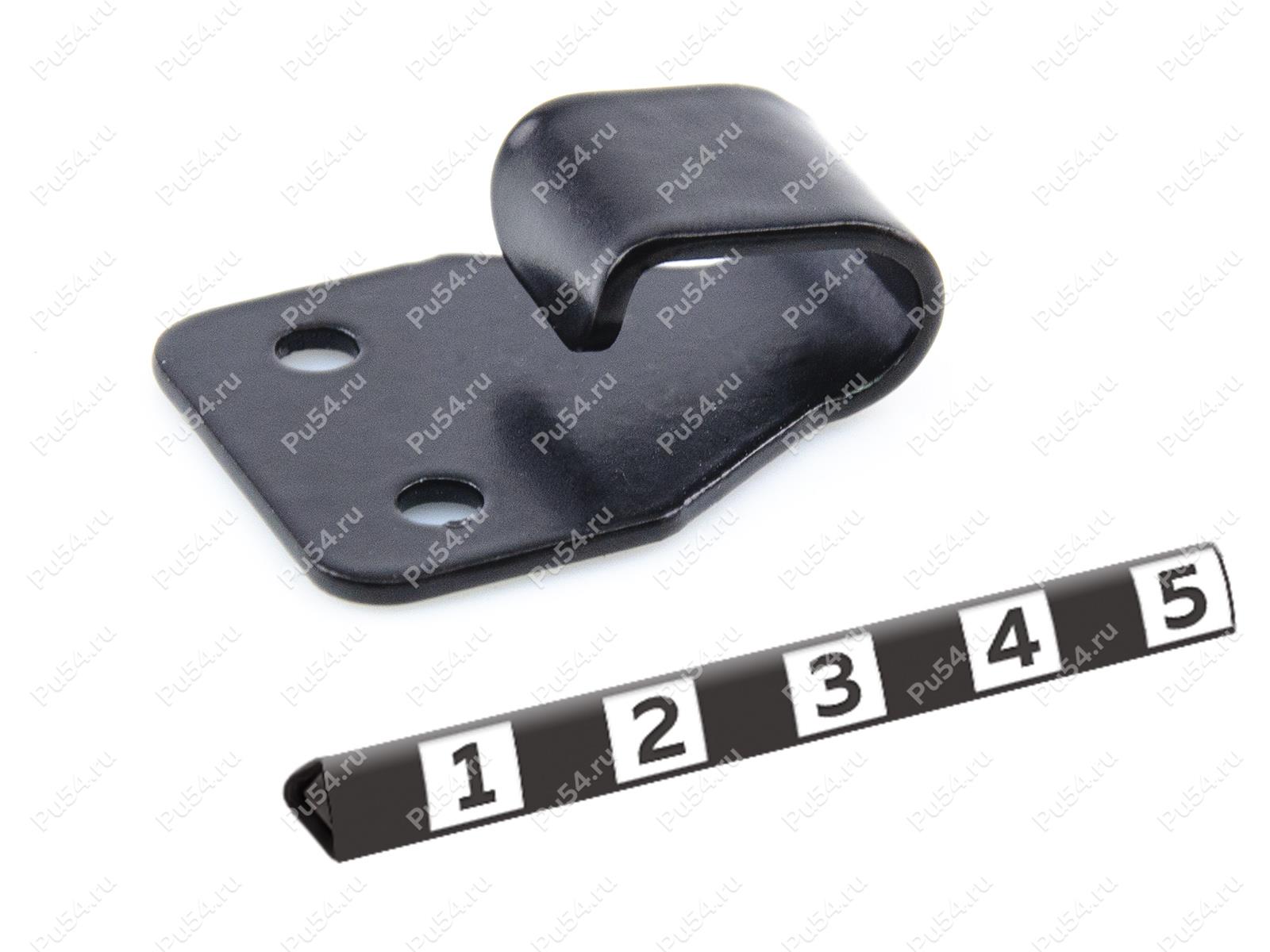 Thin hook, type one (fixed), Código de product 33-00-175-01, Poliuretano, Imagen №1