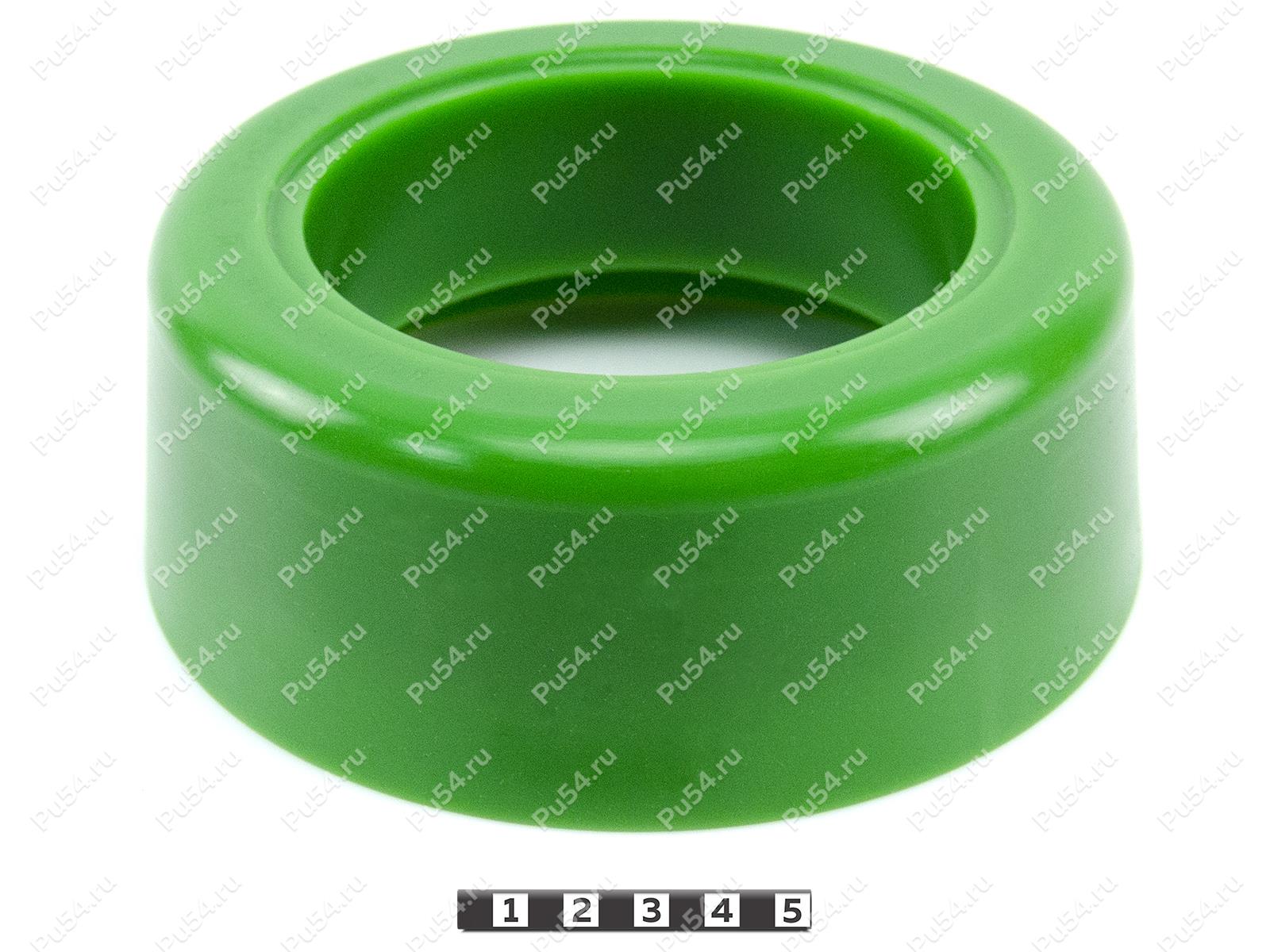 Spring spacer, rear suspension (lift +30 mm), Código de product 7-12-0373, Poliuretano, PW54/K80/светло-зеленый, Imagen №1