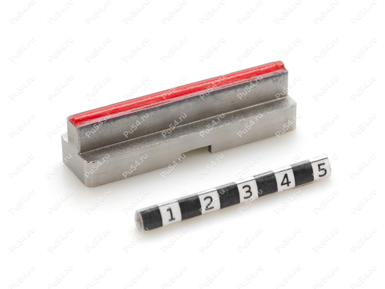 Захват №2 (восстановление), Código de product 333-01-1063, Poliuretano, PU54/K55/красный, Imagen №1