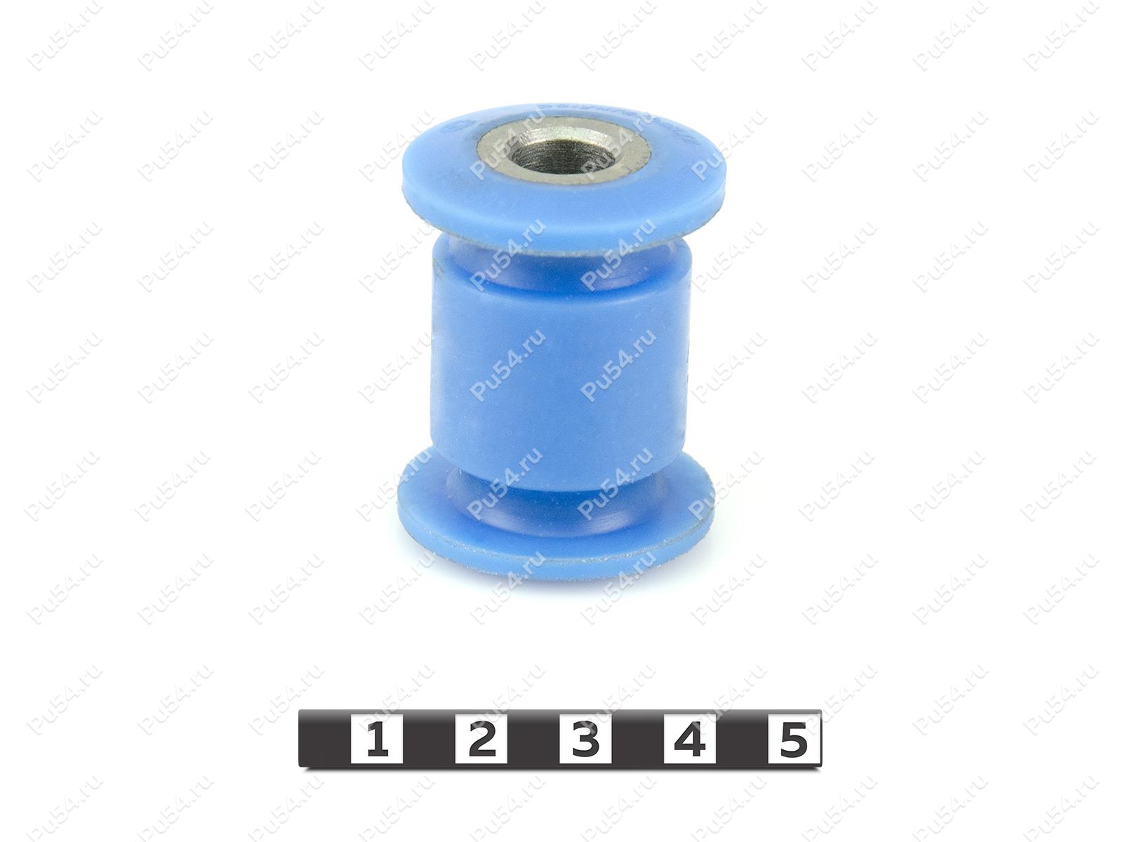 Steering rack silent block, Código de product 1-06-866, Poliuretano, PU54/M87/синий, Imagen №1