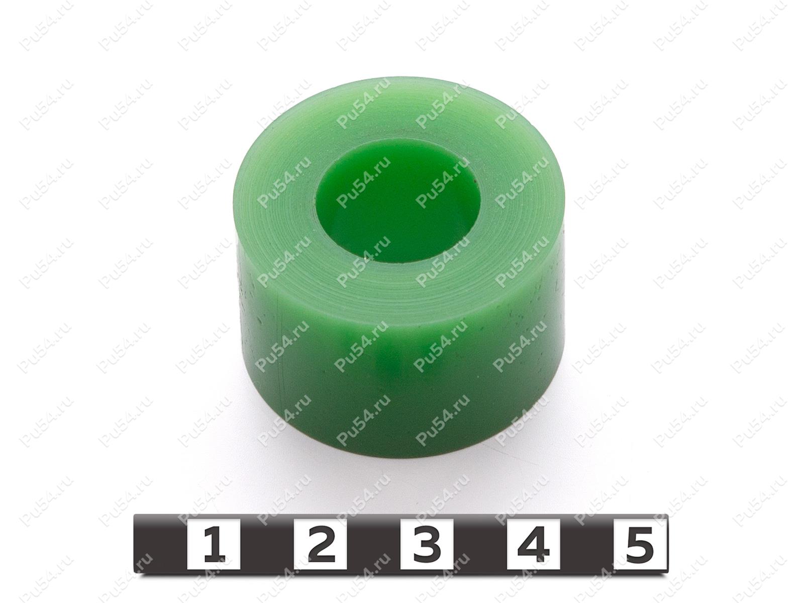 Буфер D 32 х d 16 х H 20, Código de product 33-01-1742, Poliuretano, PU54/M80/зеленый, Imagen №1