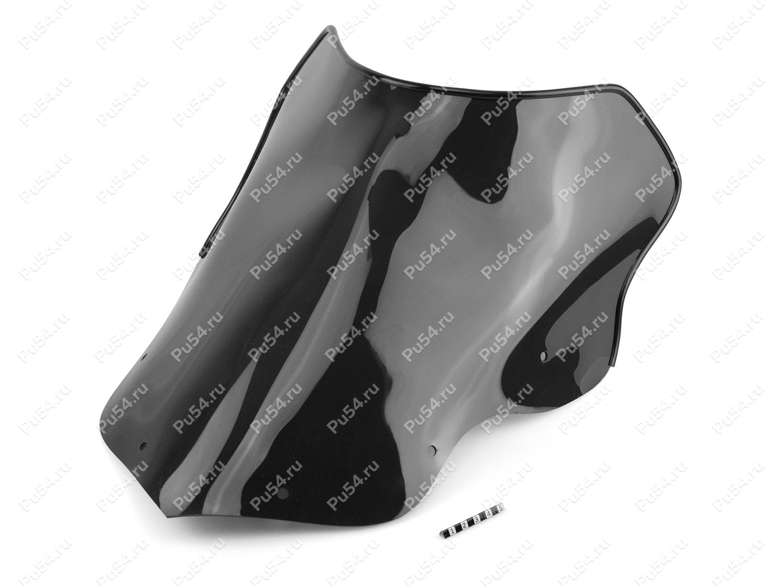 Стекло ветровое для снегохода YAMAHA FX NYTRO (35см, 2мм, МПК), Código de product 50-44-419PK, Poliuretano, Imagen №1