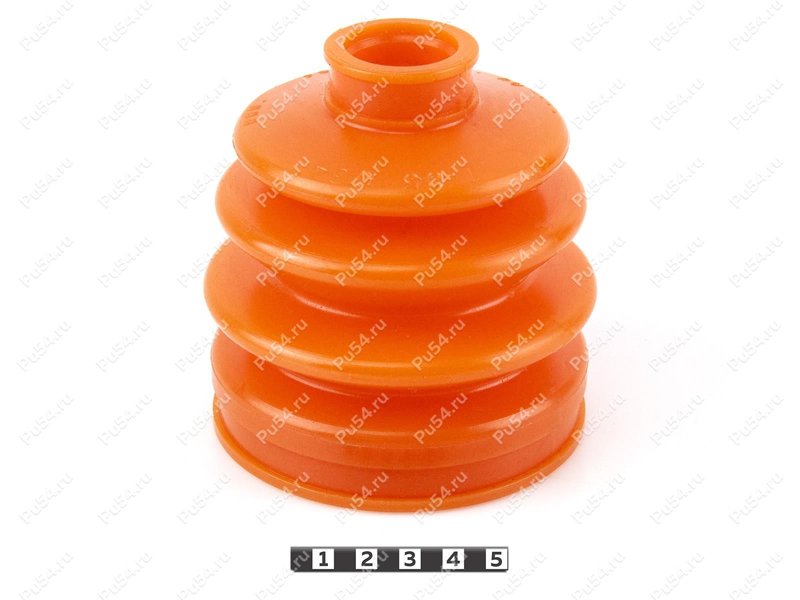 Bota de junta homocinética TOYOTA, Código de product 1-05-034, Poliuretano, PU54/E72/rojo, Imagen №1