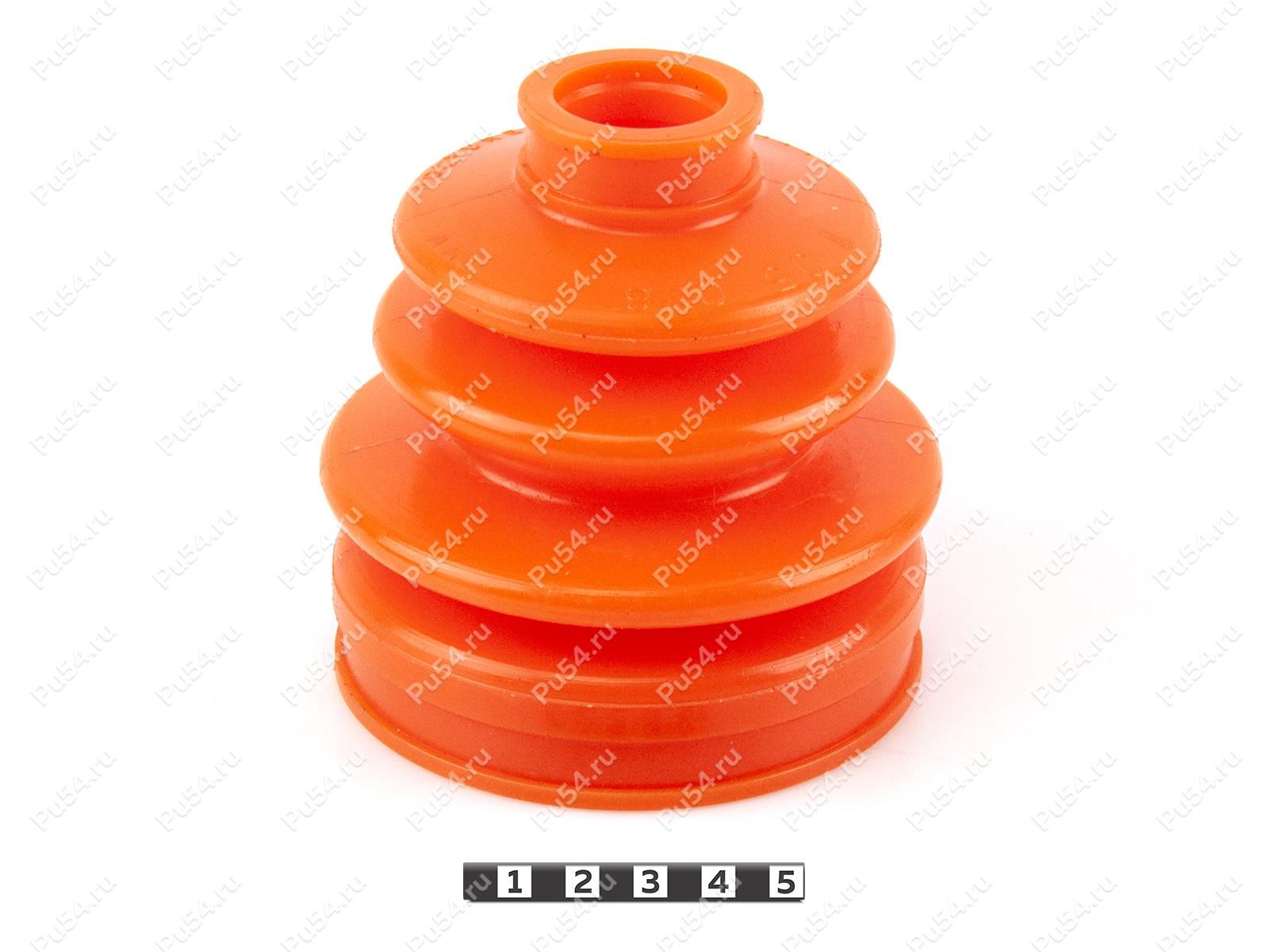 CV-joint dust boot, Código de product 1-05-036, Poliuretano, PU54/E72/rojo, Imagen №1