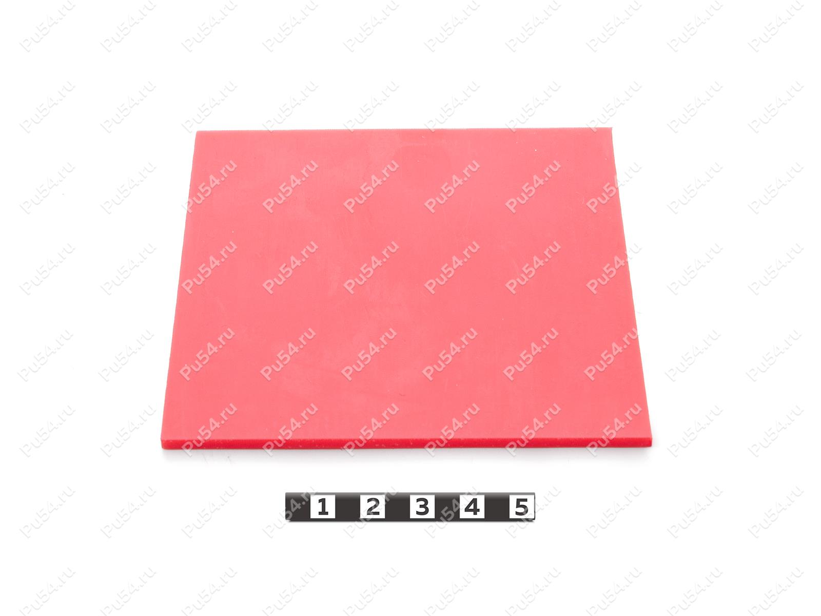 Чистик 100/90/80/80 3мм, Código de product 33-01-1936, Poliuretano, PU54/M92/красный, Imagen №1