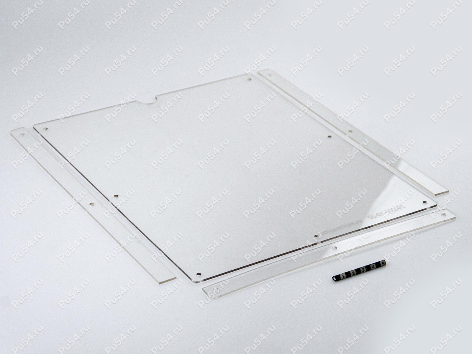 Plastic paper shield, A4 (vertical, wall), Código de product 56-20-502-01, Poliuretano, Imagen №1