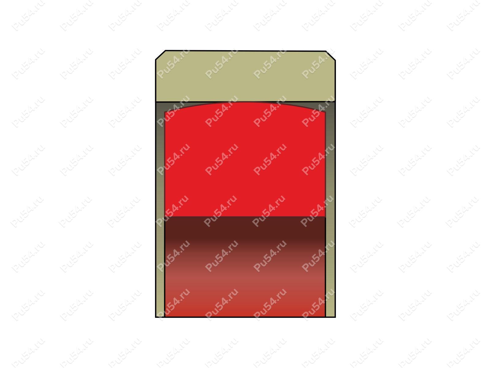Уплотнение поршня 200x179x8.1, аналог HALLITE 714 (7272710), Código de product 70-08-361001, Poliuretano, PA+PU87M, Imagen №1