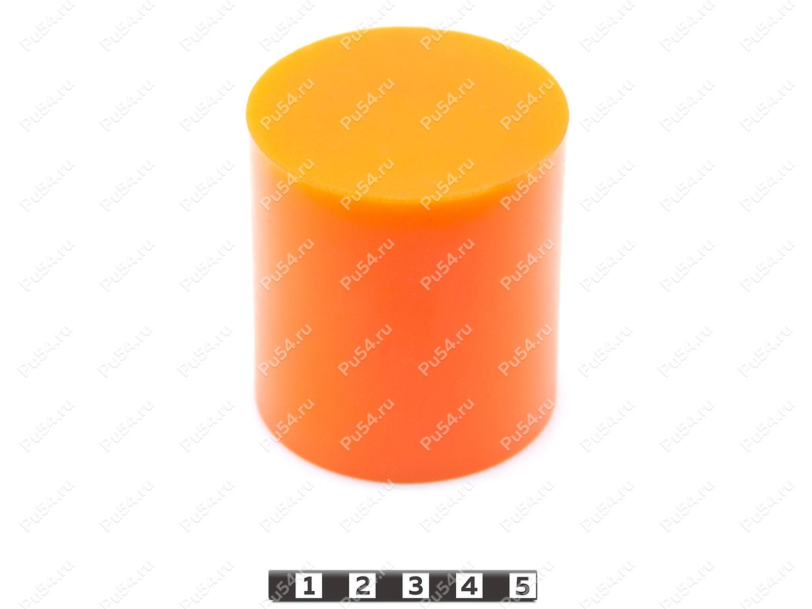 Vibration mount, Código de product 33-01-059, Poliuretano, PU54/M71/naranja, Imagen №1