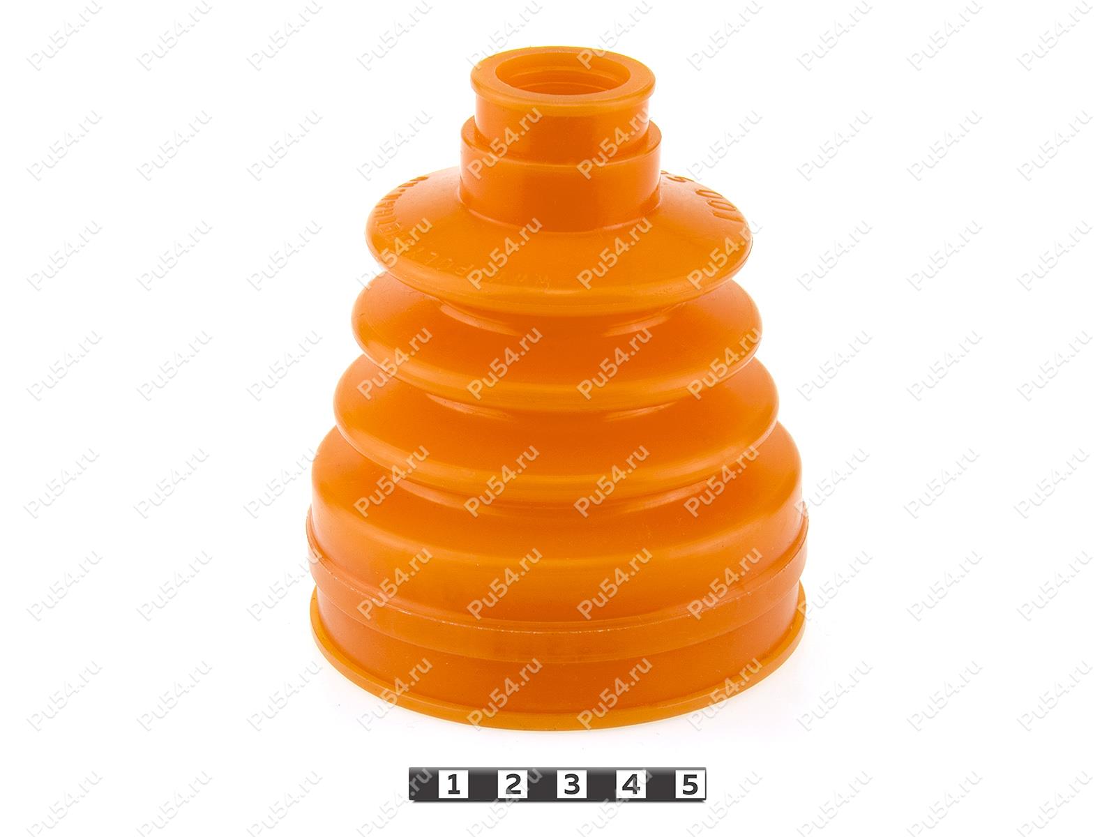 CV-joint dust boot (inner), Código de product 19-05-001, Poliuretano, PU54/E72/rojo, Imagen №1