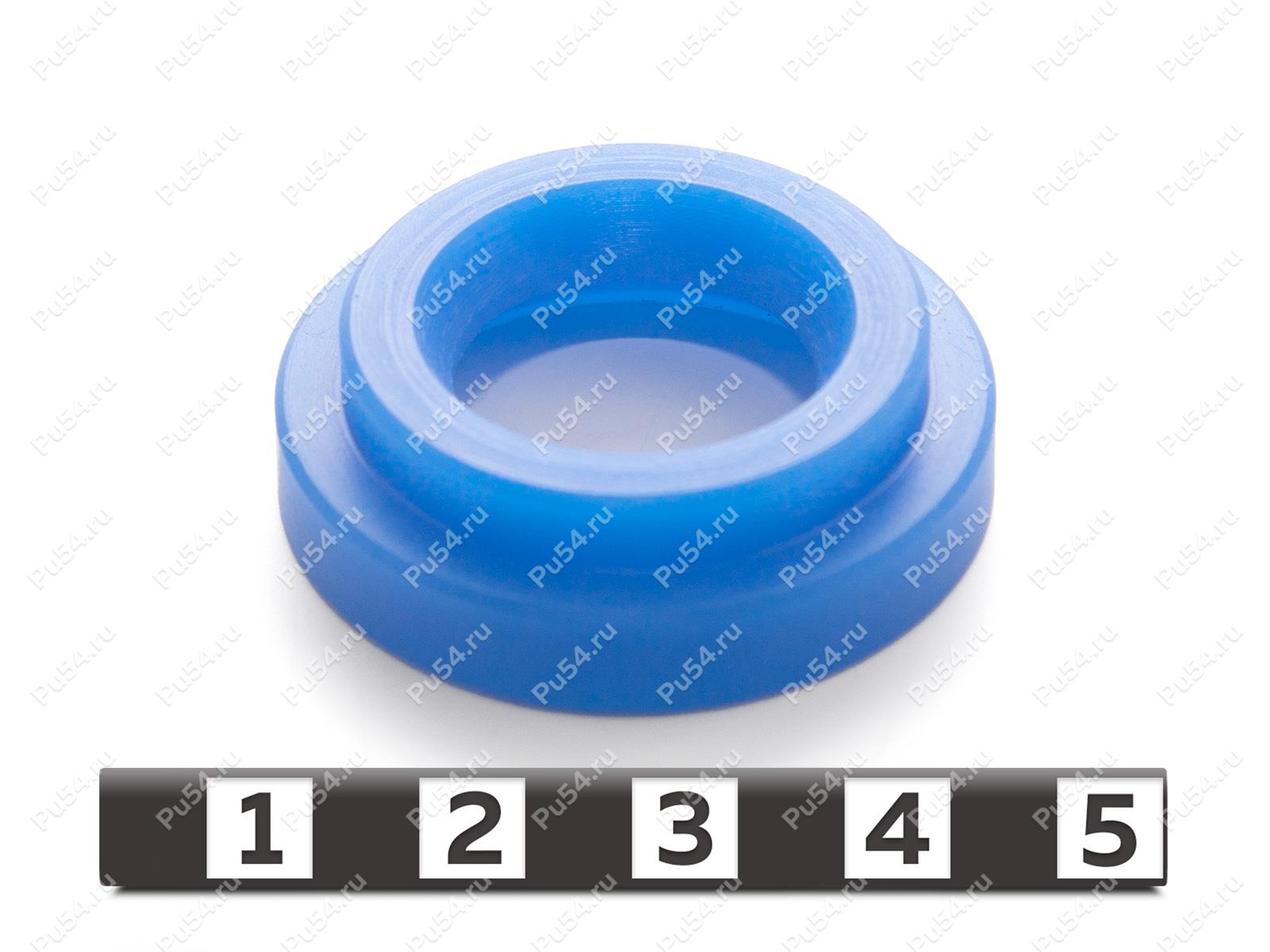 Уплотнение Dichtung von Zentriertulpen 37/30*18.7*11/6.7, Código de product 33-78-476, Poliuretano, EPDM85, Imagen №1