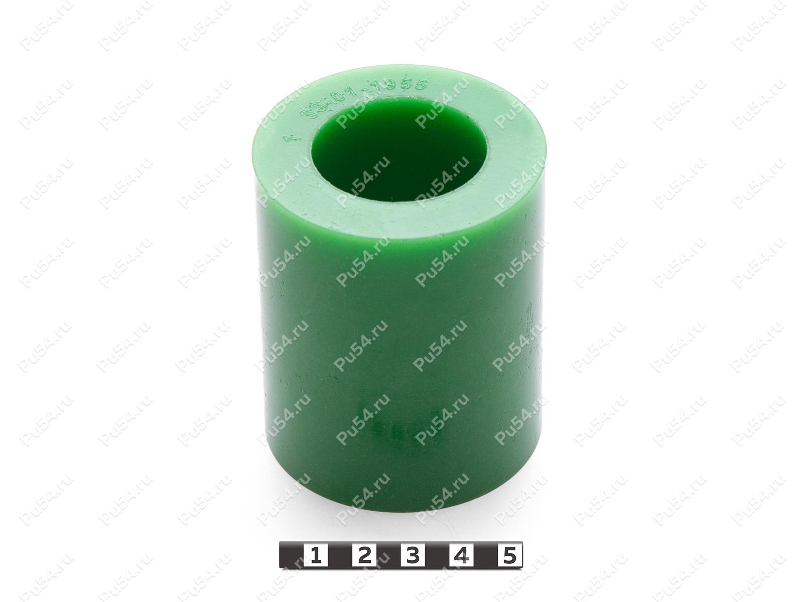 Втулка D 60 х d 36 х H 72, Código de product 33-01-1955, Poliuretano, PU54/M80/зеленый, Imagen №1