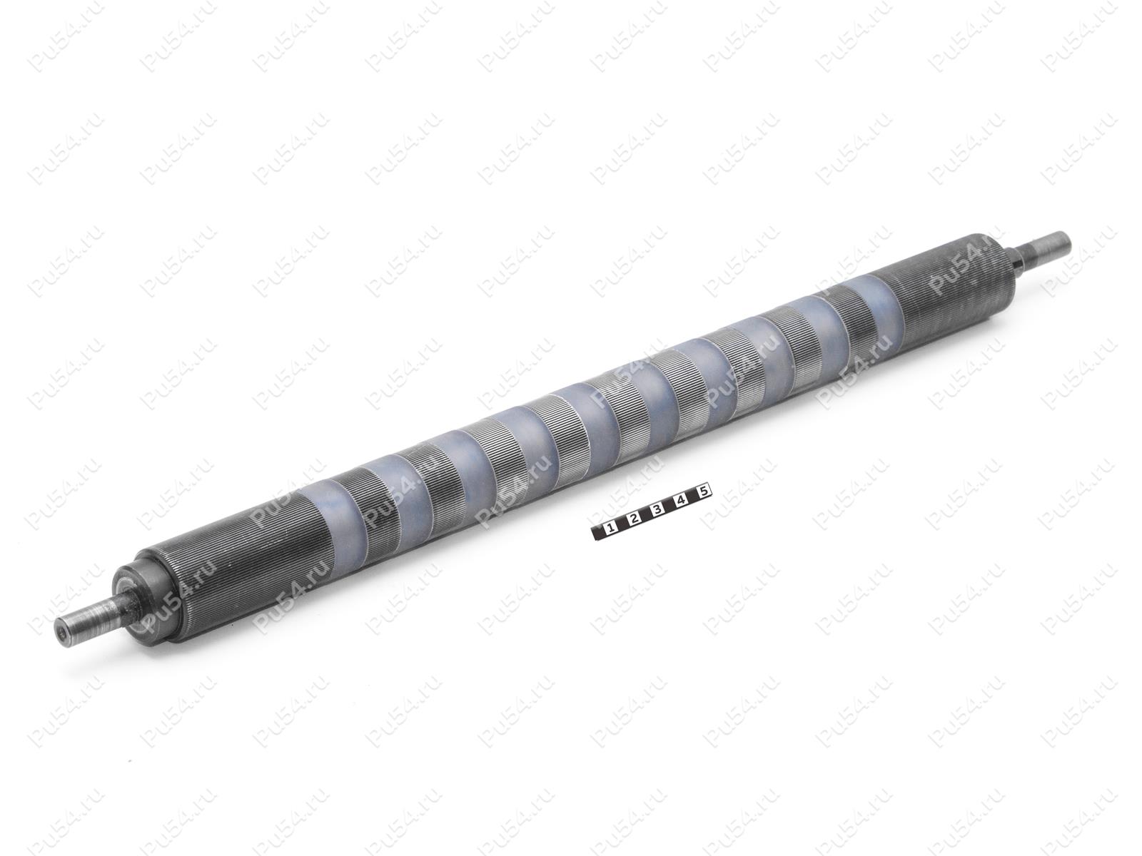 Вал фальцевальной машины D30.5 x d30.2 x L365 (восстановление), Código de product 333-01-1252, Poliuretano, PU54Q/E60/бесцветный, Imagen №1