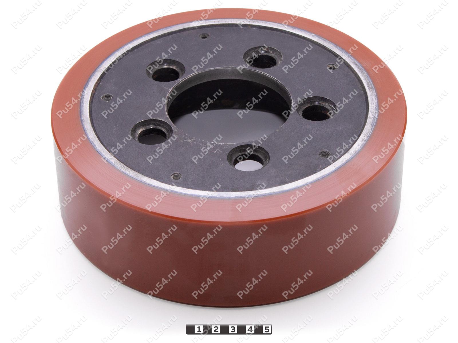 Колесо ведущее D228 x d204 x H76 (восстановление), Código de product 333-01-1176, Poliuretano, PU54Q/E92/коричневый, Imagen №1