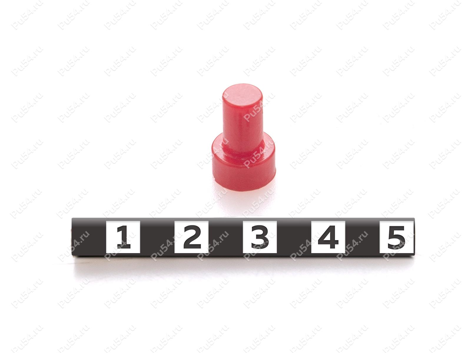 Прокладка, Código de product 33-01-1502, Poliuretano, PU54/K55/красный, Imagen №1
