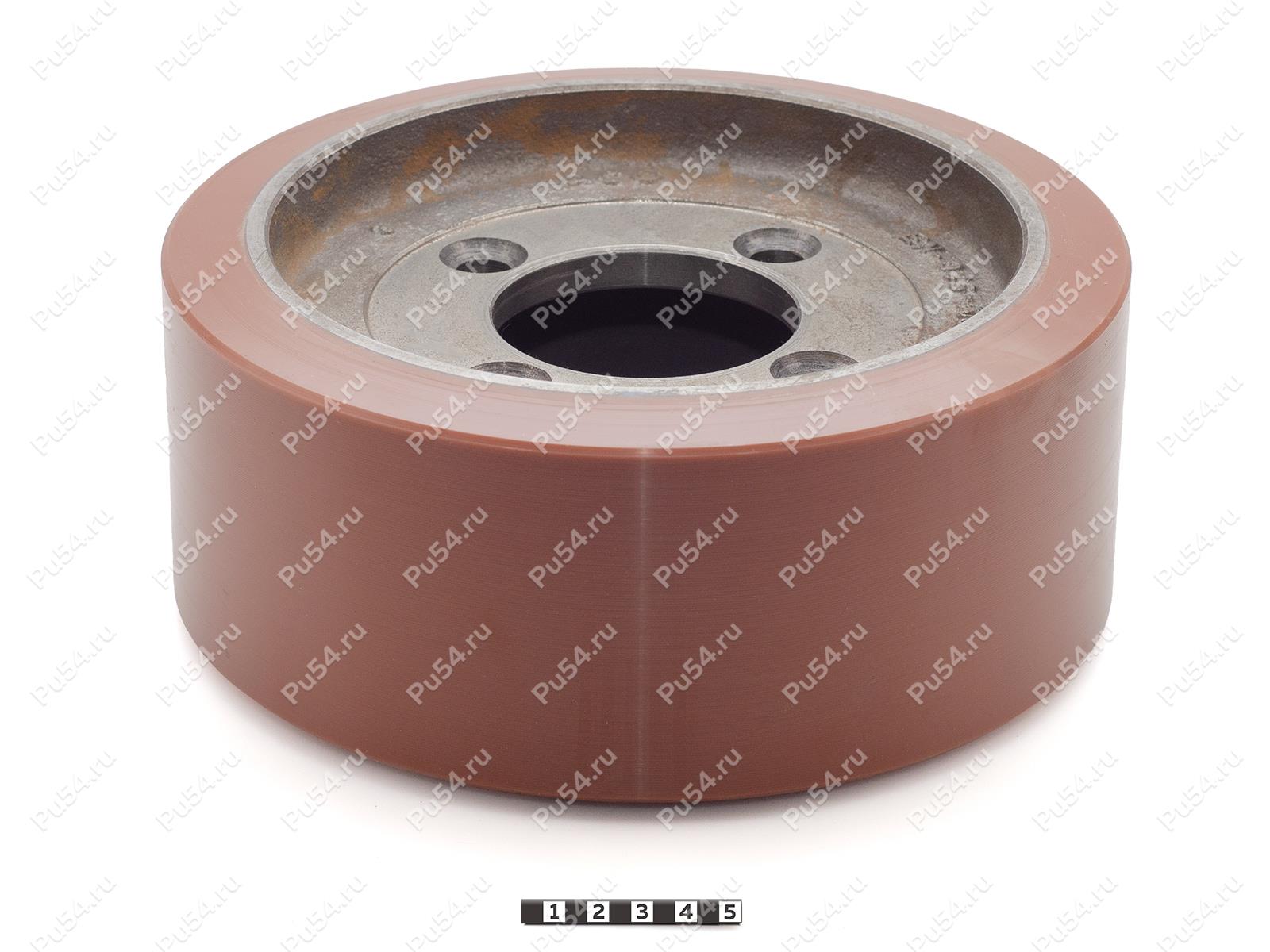 Колесо D 250 x d 210 x H 107 (восстановление), Código de product 333-01-1080, Poliuretano, PU54Q/E90/коричневый, Imagen №1