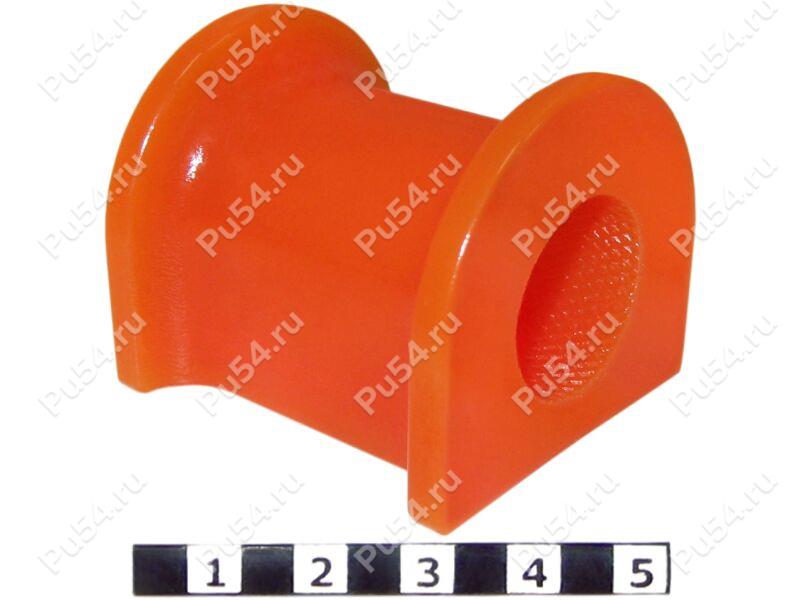 Stabilizer central bushing, rear suspension, ID =23 mm, Código de product 15-01-2192, Poliuretano, PU54i/K72/темно-оранжевый, Imagen №1