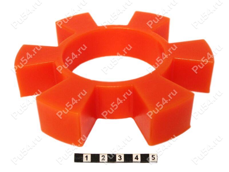 Piñón de acoplamiento elástico 150*77*28, Código de product 33-01-1026, Poliuretano, PU54/M95/желтый, Imagen №1