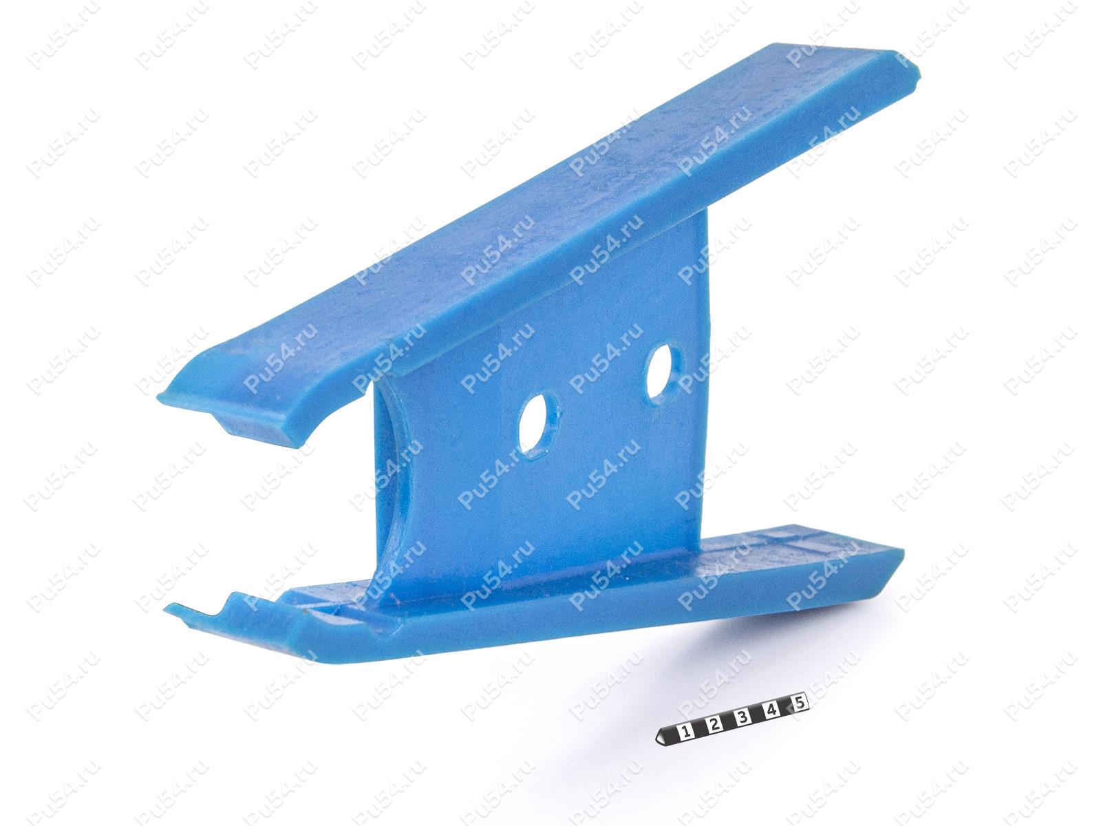 Deslizador de cadena de motocicleta YAMAHA SUPER TENERE 750, Código de product 55-00-003, Poliuretano, PU54/M87/azul, Imagen №1