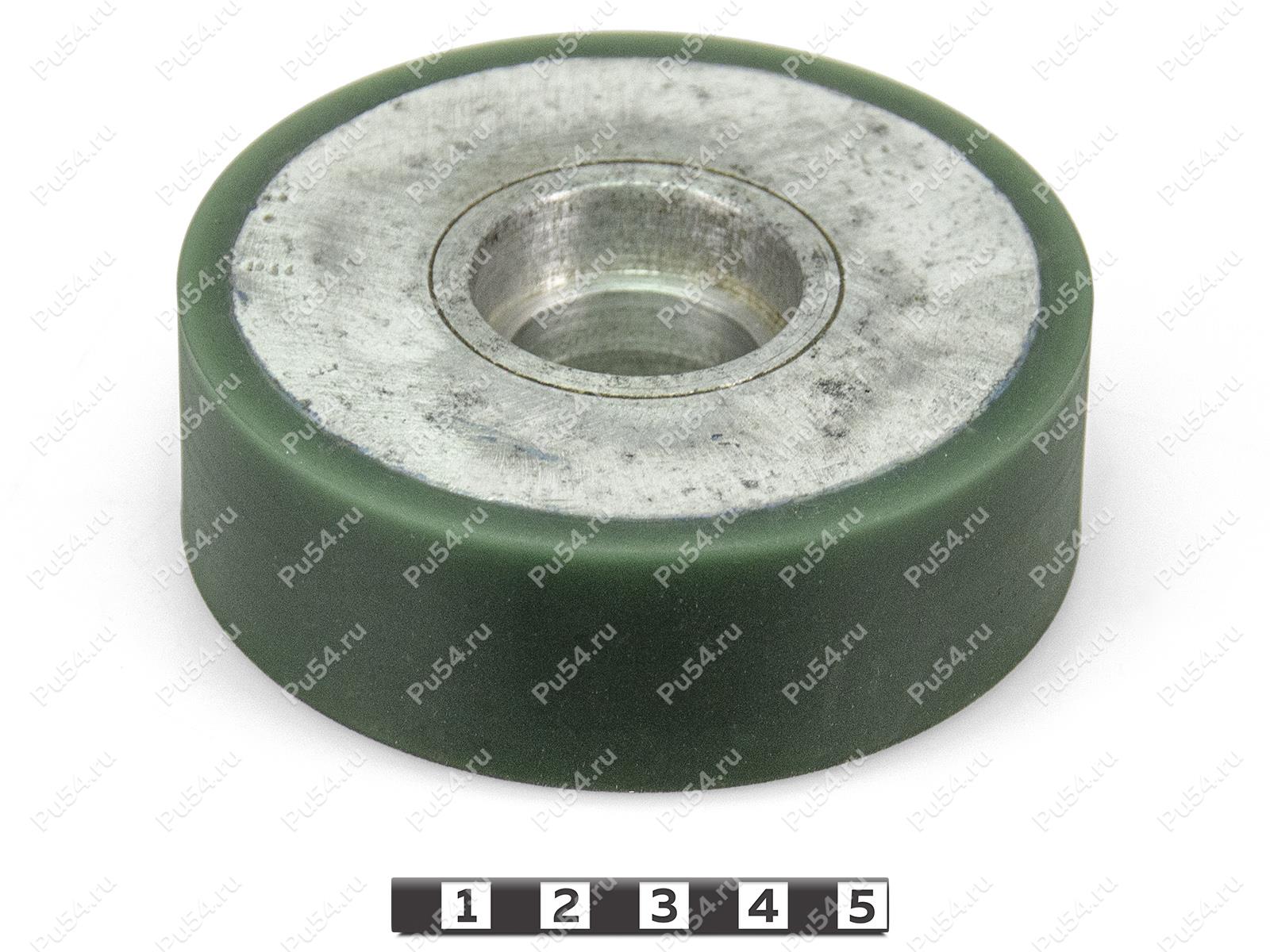 Ролик D 98 x d 88 x H 32 (восстановление), Código de product 333-01-891, Poliuretano, PU54/K80/темно-зеленый, Imagen №1