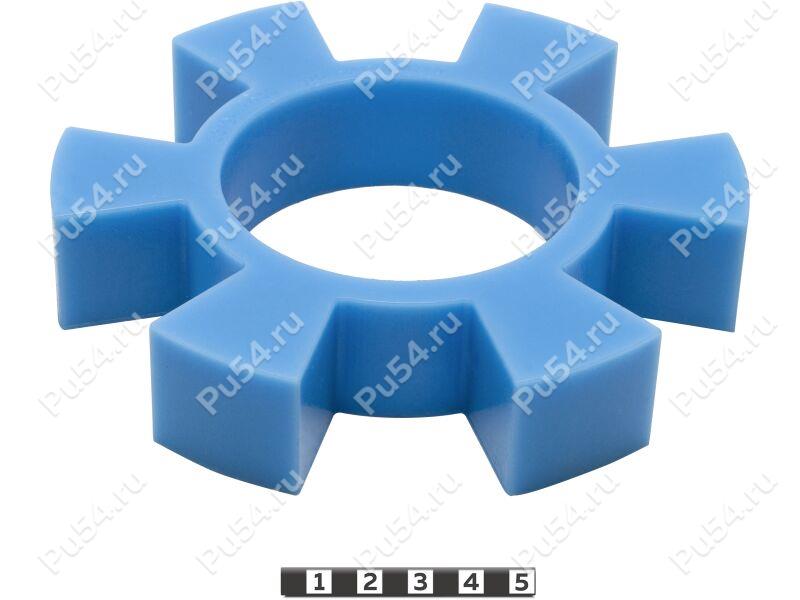 Inserto elástico D 154 x D 80 x H 30 (rueda dentada), Código de product 33-01-1046, Poliuretano, PU54/M87/azul, Imagen №1