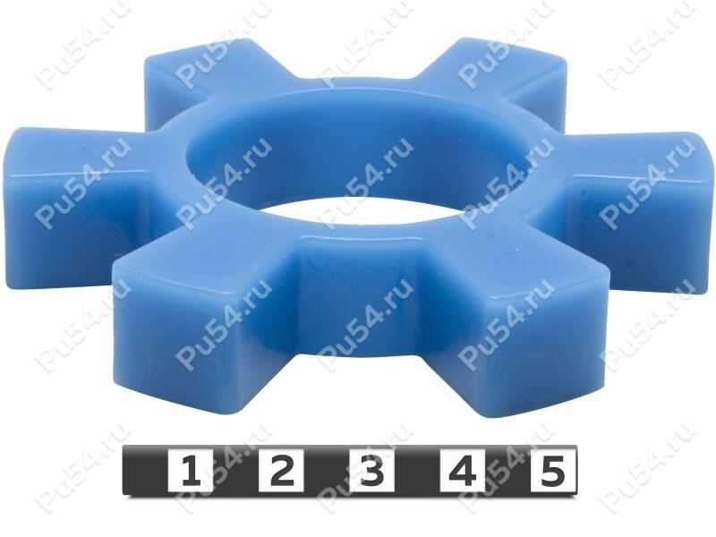 Piñón de acoplamiento elástico 87*42*15, Código de product 33-01-1072, Poliuretano, PU54/M87/azul, Imagen №1