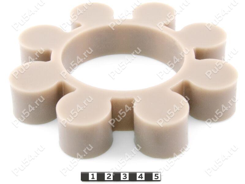 Piñón de acoplamiento elástico 169*89*29 (8 vigas, d 36), Código de product 33-01-1123, Poliuretano, PU54/K92/beige, Imagen №1