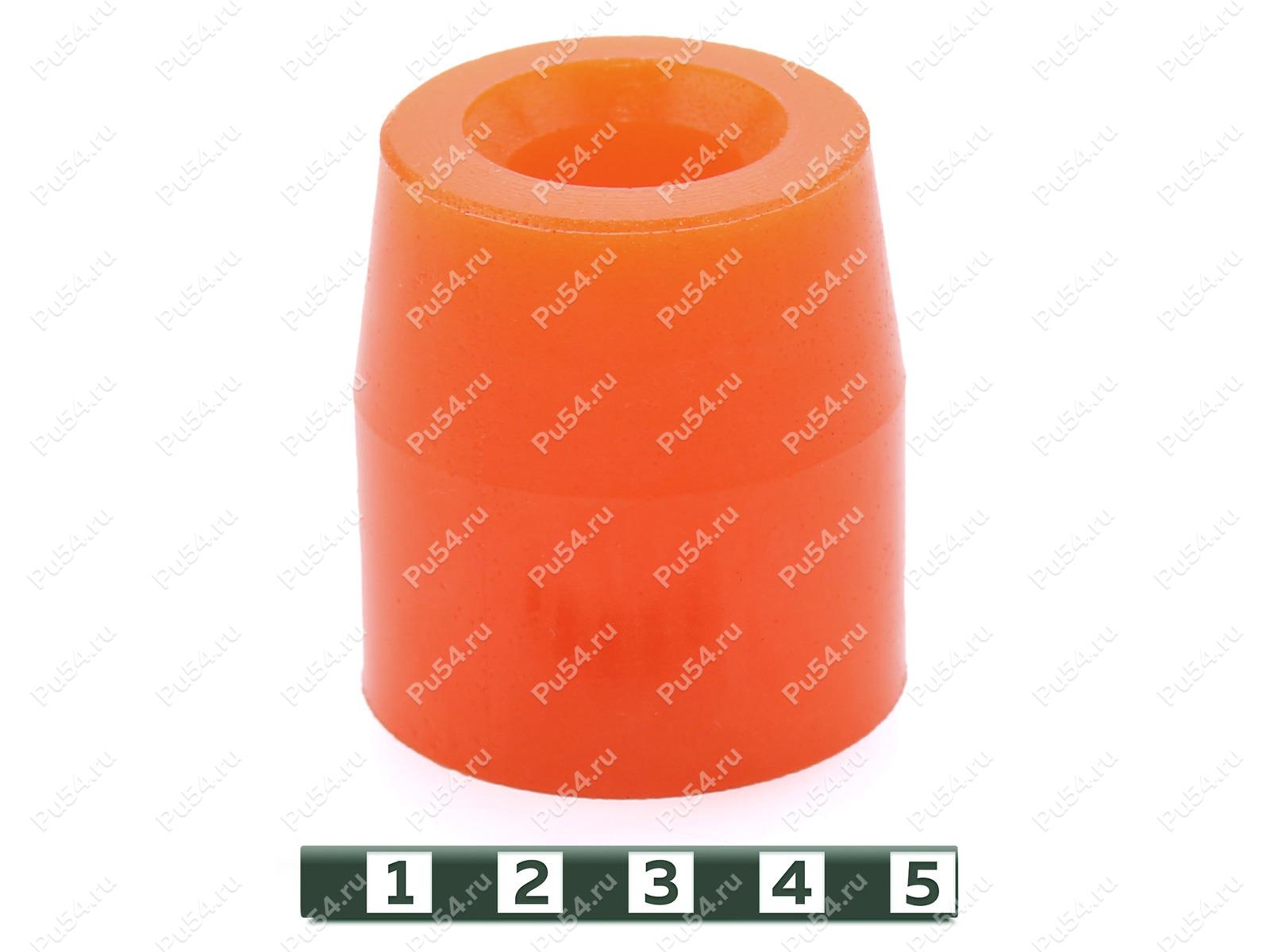 Подушка кузова нижняя 2 ряд, Código de product 40-12-203, Poliuretano, PU54/M72/оранжевый, Imagen №1
